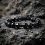 МЪЖКА ГРИВНА С КРЪСТ СВАРОВСКИ/SWAROVSKI BLACK CROSS